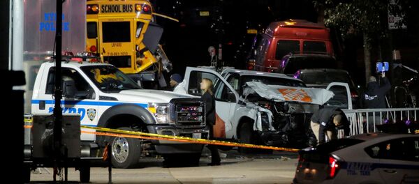 New York'ta terör saldırısı - Sputnik Türkiye