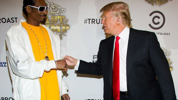 ADB'li rapçi Snoop Dogg ve ABD Başkanı Donald Trump - Sputnik Türkiye