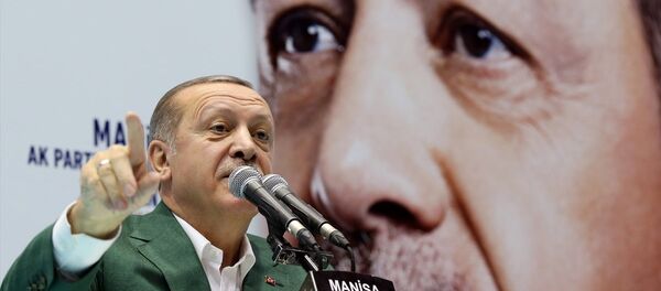 Cumhurbaşkanı ve AK Parti Genel Başkanı Recep Tayyip Erdoğan - Sputnik Türkiye