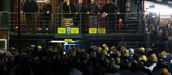 Zonguldak-Madencilerin eylemi - Sputnik Türkiye