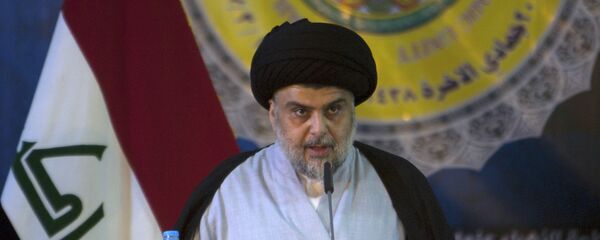 Irak'ta Şii lider Mukteda el Sadr - Sputnik Türkiye