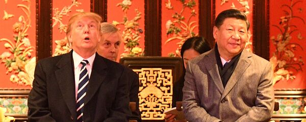 ABD Başkanı Donald Trump- Çin Devlet Başkanı Şi Cinping - Sputnik Türkiye