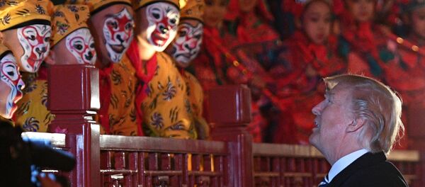 ABD Başkanı Donald Trump, Çin'de - Sputnik Türkiye