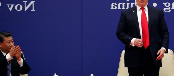 ABD Başkanı Donald Trump- Çin Devlet Başkanı Şi Cinping - Sputnik Türkiye