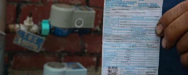 Su faturası - Sputnik Türkiye