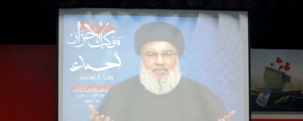 Lübnan Hizbullah'ı lideri Seyid Hasan Nasrallah Lübnan Hizbullah'ı lideri Seyid Hasan Nasrallah - Sputnik Türkiye