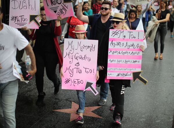 Hollywood - Protesto - Sputnik Türkiye