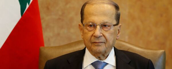 Lübnan Cumhurbaşkanı Mişel Aun - Sputnik Türkiye