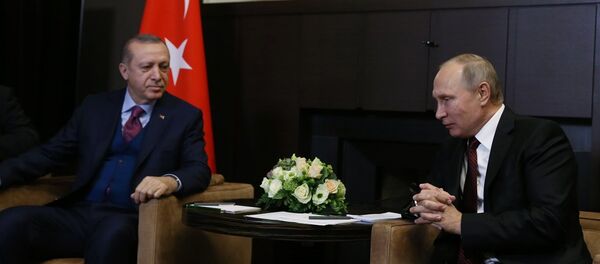 Cumhurbaşkanı Recep Tayyip Erdoğan ve Rusya Devlet Başkanı Vladimir Putin - Sputnik Türkiye