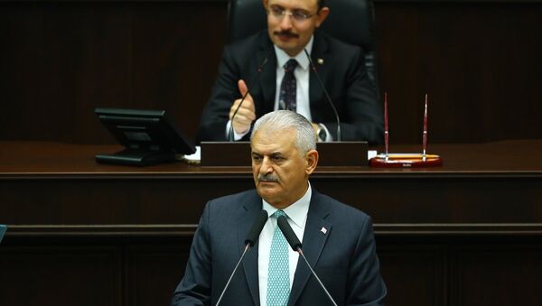 AK Parti Genel Başkan Vekili ve Başbakan Binali Yıldırım - Sputnik Türkiye