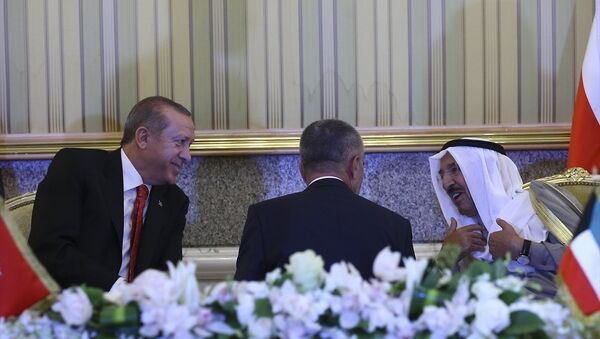 Cumhurbaşkanı Recep Tayyip Erdoğan, Kuveyt'te - Sputnik Türkiye