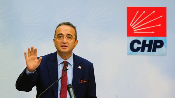 CHP Parti Sözcüsü Bülent Tezcan - Sputnik Türkiye