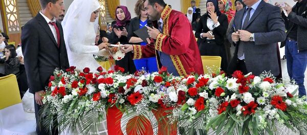 İlk müftü nikahı - Sputnik Türkiye