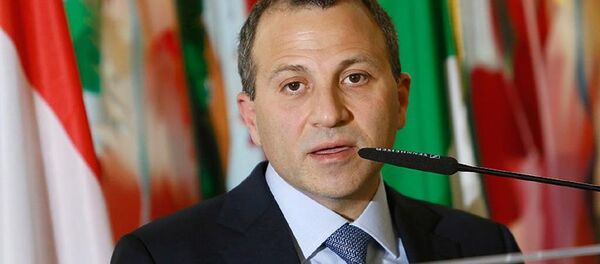 Lübnan Dışişleri ve Göçmenler Bakanı Gebran Bassil - Sputnik Türkiye
