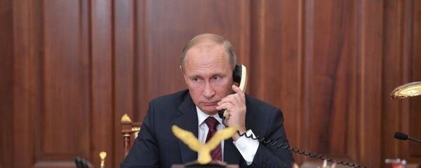 Rusya Devlet Başkanı Vladimir Putin - telefon - Sputnik Türkiye