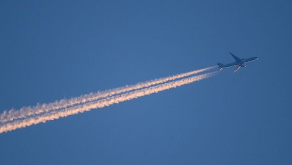 A plane in the sky. - Sputnik Türkiye