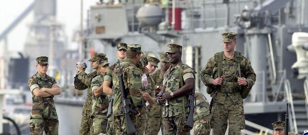 Okinawa-ABD askerleri - Sputnik Türkiye