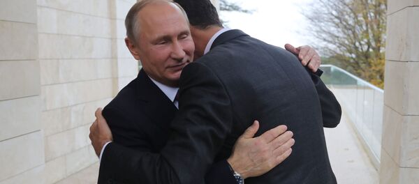 Putin-Esad görüşmesi - Sputnik Türkiye