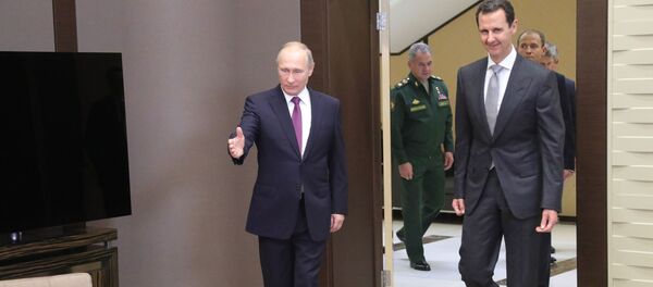 Putin-Esad görüşmesi - Sputnik Türkiye