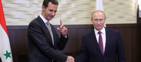 Putin-Esad görüşmesi - Sputnik Türkiye