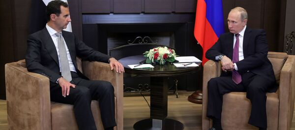 Putin-Esad görüşmesi - Sputnik Türkiye