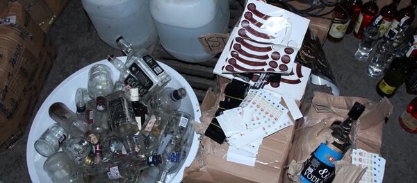 Sahte içki operasyonu - Sputnik Türkiye