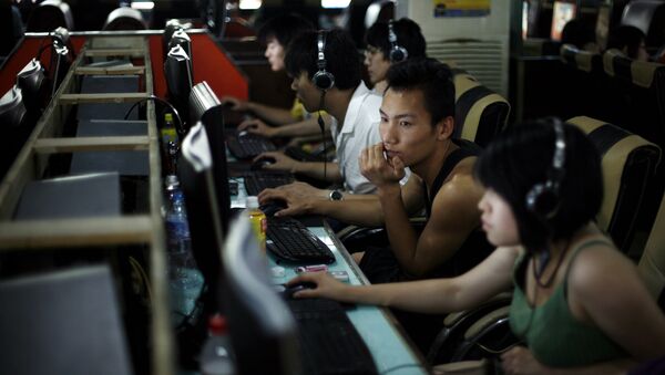 Internet cafe in Beijing, China (File) - Sputnik Türkiye