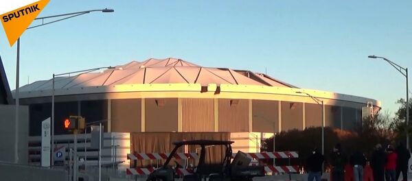 ABD'de 70 bin kişilk stadyum patlatılarak yerle bir oldu - Sputnik Türkiye