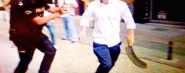 Palalı saldırgan Sabri Çeleb - Sputnik Türkiye