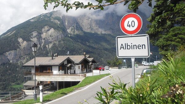 İsviçre'de Albinen köyü - Sputnik Türkiye