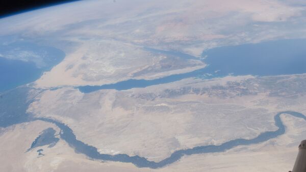 Nile River Delta, Sinai Peninsula (NASA, International Space Station, 07/10/11) - Sputnik Türkiye