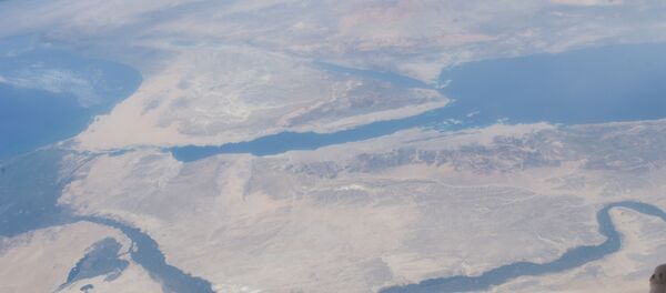 Nile River Delta, Sinai Peninsula (NASA, International Space Station, 07/10/11) - Sputnik Türkiye