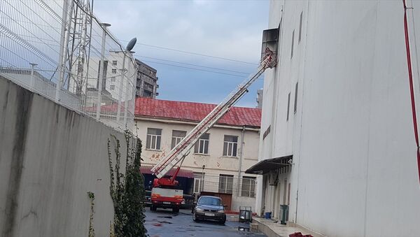 Batum'daki otel yangını - Sputnik Türkiye