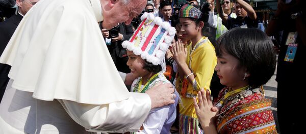 Papa Francis, Myanmar'da - Sputnik Türkiye