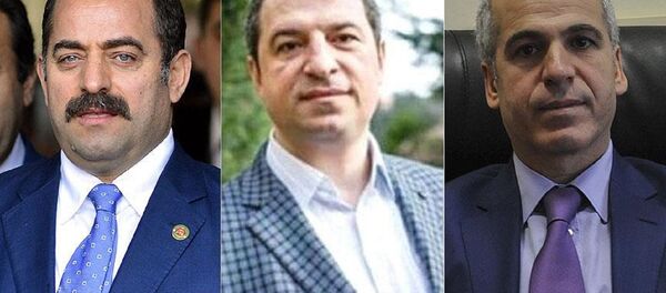 Zekeriya Öz, Celal Kara, Mehmet Yüzgeç - Sputnik Türkiye