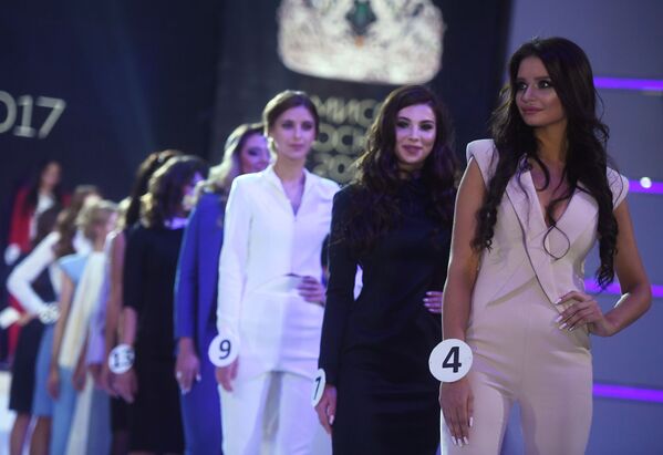 Miss Moskova 2017 güzellik  yarışması - Sputnik Türkiye