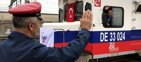 Bakü-Tiflis-Kars (BTK) Demiryolu Hattı - Sputnik Türkiye