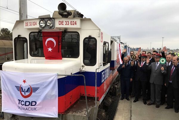 Bakü-Tiflis-Kars (BTK) Demiryolu Hattı - Sputnik Türkiye