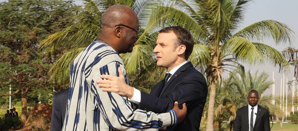 Macron Burkina Faso Roch - Sputnik Türkiye