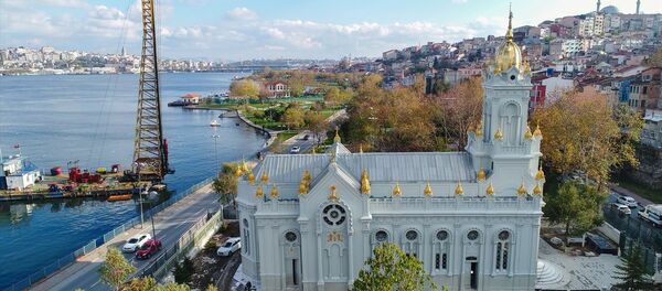 Balat'taki Demir Kilise (Sveti Stefan Kilisesi) Balat'taki Demir Kilise (Sveti Stefan Kilisesi) - Sputnik Türkiye