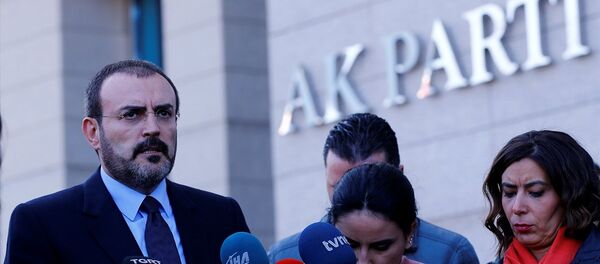 AK Parti Genel Başkan Yardımcısı ve Parti Sözcüsü Mahir Ünal AK Parti Genel Başkan Yardımcısı ve Parti Sözcüsü Mahir Ünal - Sputnik Türkiye
