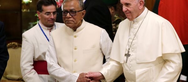 Papa Bangladeş Devlet Başkanı Hamid - Sputnik Türkiye