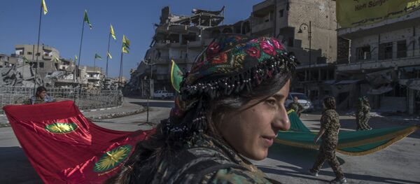 DSG YPG RAKKA - Sputnik Türkiye