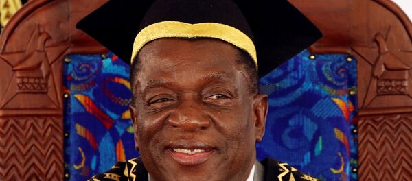 Zimbabve Devlet Başkanı Emmerson Mnangagwa - Sputnik Türkiye