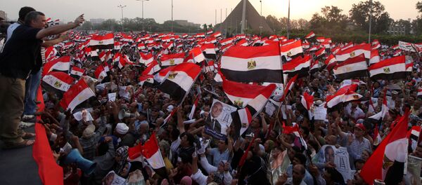 Mısır Eski Başbakanı Ahmet Şefik'in seçim mitingi - Sputnik Türkiye