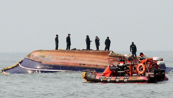 Güney Kore'de tekne kazası - Sputnik Türkiye