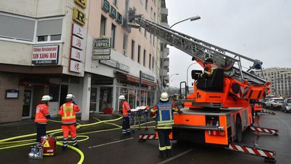 Almanya'da yangın: 4 ölü, 23 yaralı - Sputnik Türkiye
