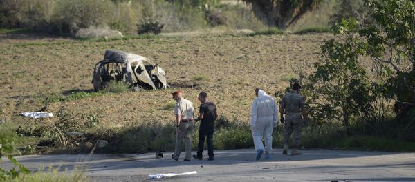Maltalı gazeteciye suikast - Sputnik Türkiye