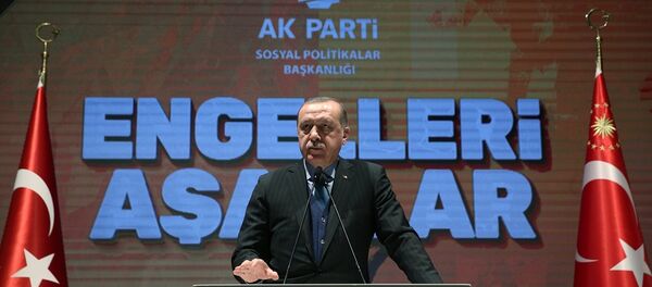 Cumhurbaşkanı ve AK Parti Genel Başkanı Recep Tayyip Erdoğan - Sputnik Türkiye