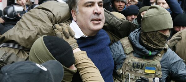 Eski Gürcistan Devlet Başkanı Mihail Saakaşvili - Sputnik Türkiye